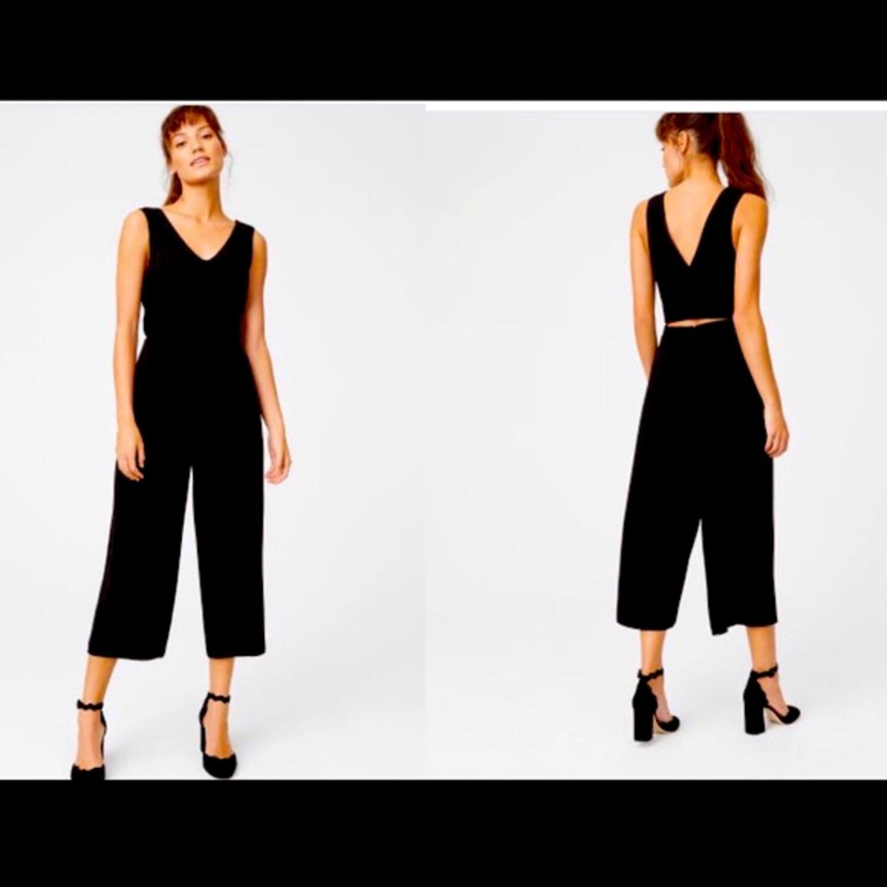 V-neck Jumpsuit